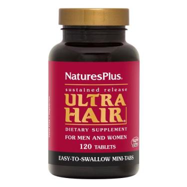 Imagem de Suplemento Natures Plus Ultra Hair 120 comprimidos x 2