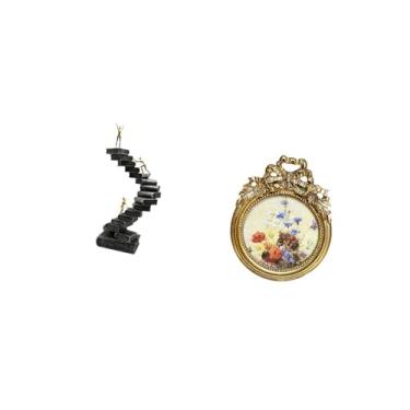 Imagem de Bothyi Moldura Vintage Antiga, Estátua de Pensador em Estilo Europeu, para Estante, Objetos Decorativos, Decoração de Mesa, Decoração de Parede, Ideias para