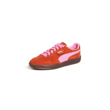 Imagem de PUMA Tênis feminino Palermo, Vermelho feroz, rosa venenoso, 34