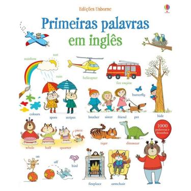 Imagem de Primeiras Palavras  em Inglês | Editora Usborne | Livro Infantil