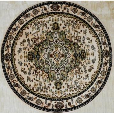 Imagem de Tapete De Veludo Marbella Clássico 101-4 Ø150cm - Rayza