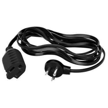 Imagem de Cabo de extensão Elecan Flat Plug 15m 16 calibre 13A/125V ETL