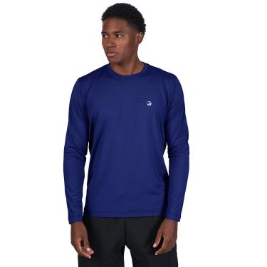 Imagem de Cobra D'Agua, Camiseta Dif Desempenho Active Flex, Manga Longa, Dry Fit, UV50+, Marinho, M