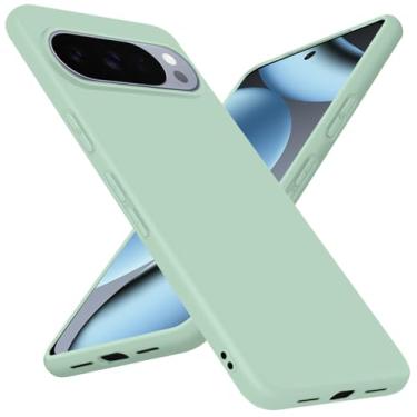 Imagem de Bastmei Capa para Google Pixel 10 Pro/Pixel 10, [Silicone TPU flexível + interior macio] Capas de telefone minimalistas, proteção de câmera à prova de choque antiarranhões leve fosca para Pixel 10/10