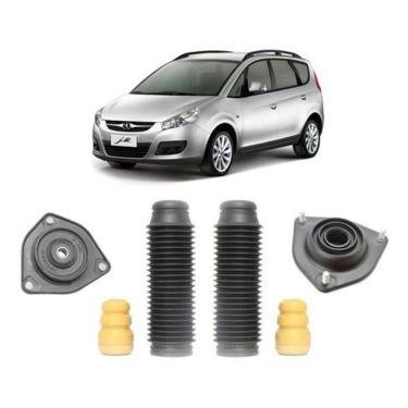 Imagem de Kit Coxim Batente Dianteiro Jac J6 2011 2012 2013 2014 2015