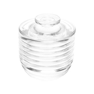 Imagem de Manteigueira Francesa De Vidro Colméia 9,5x8cm Lyor