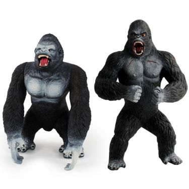 Imagem de Conjunto de estatuetas Gorilla x2 Wild King Kong Style PVC de 19 cm