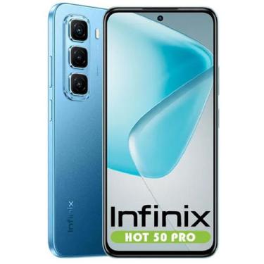 Imagem de Smartphone infinix hot 50 pro x6881 nfc dual sim de 256gb 8gb ram de 6