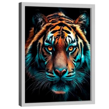 Imagem de Quadro Decorativo Tigre Majestoso Variação
