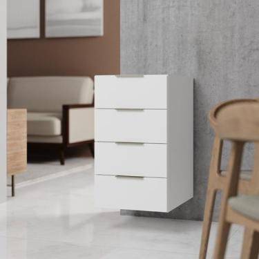 Imagem de Balcão Suspenso 4 Gavetas 40cm sem Tampo sem Rodapé Ipanema CabeCasa M