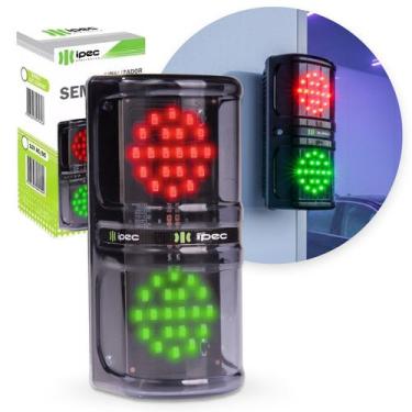Imagem de Semáforo Led Sinalizador Ipec Estacionamento Luz Bivolt - Ipec