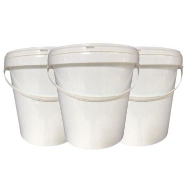 Imagem de Balde Para Roupa Suja 3.6L - 3 Pçs