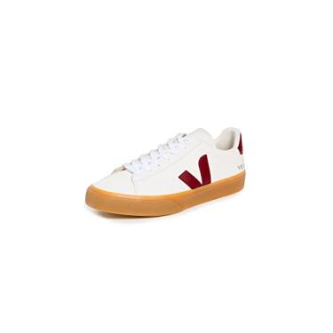 Imagem de Veja Tênis masculino Campo, Extra branco/marsala/natural, 8