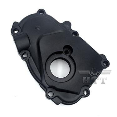 Imagem de HTTMT MT313-037B-BK Gatilho de ignição preto do lado direito do motor compatível com YZF-R6 2006-2009 YZF-R6S 1989-1997 FZR600 1989-1990 FZR500 1989-1990