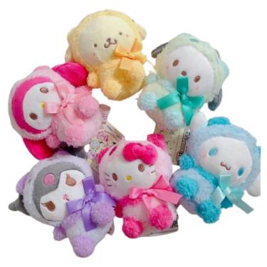 Imagem de Pacote de brinquedos de pelúcia My Melody Cinnamoroll Anime Kawaii 15cm