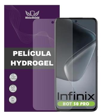 Imagem de Película para Infinix Hot 50 Pro- Hydrogel HD Premium BlessShield