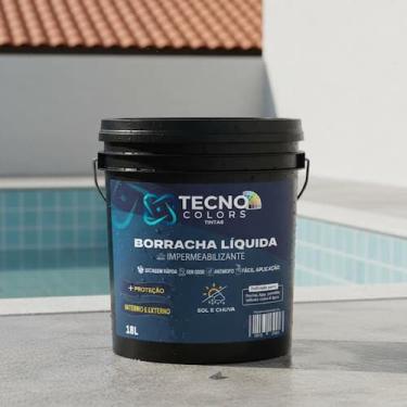 Imagem de Impermeabilizante Borracha Liquida - Balde 18 litros - Tecno Colors