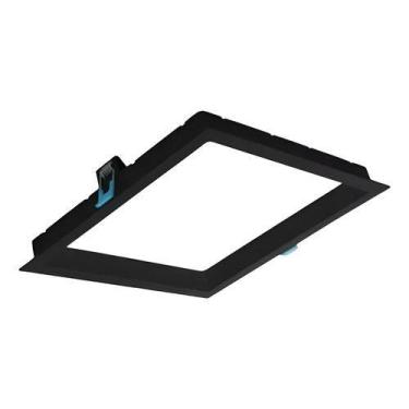 Imagem de Kit 15 Painel Embutir Quadrado Recuado Led 12w Bivolt Plafon - Embu Le