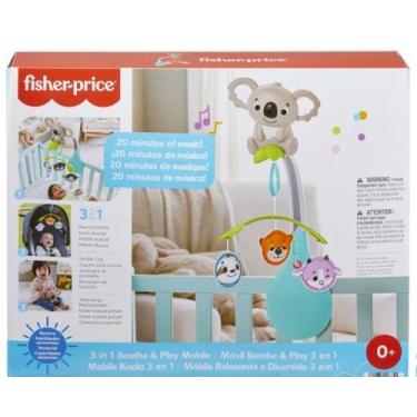 Imagem de Móbile Musical Koala 3 em 1 Fisher-Price - Mattel