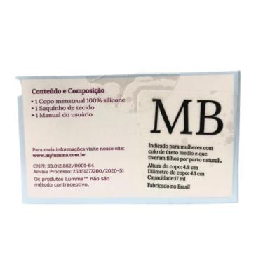 Imagem de Lumma Easy Cup Coletor Menstrual MB Colo Médio