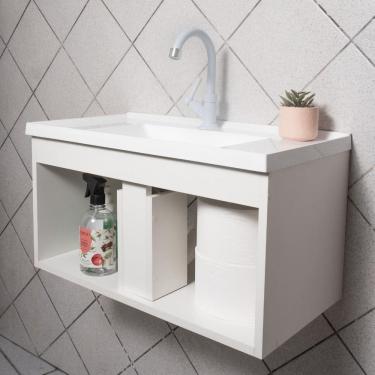 Imagem de Armário Módulo Gabinete Banheiro 40Cm