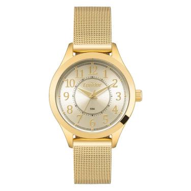Imagem de Relógio Condor Feminino Ref: Co2035nii/4x Casual Mesh Dourado
