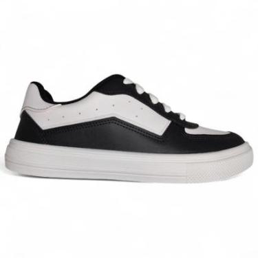 Imagem de Tenis Feminino Casual Moleca Cadarço Napa 5796.107-Feminino
