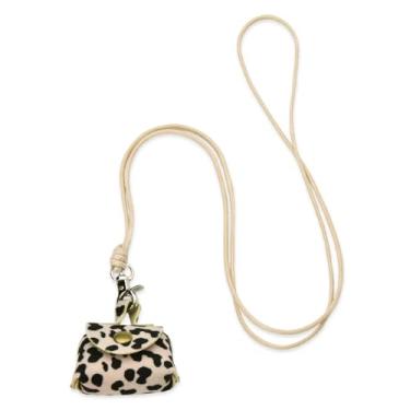 Imagem de Colares femininos para moedas, suéter longo, corrente para mulheres, pequena bolsa de moedas, colar para mulheres, bolsa de mão, pingente de fone de ouvido, estojo organizador de fone de ouvido, bolsa