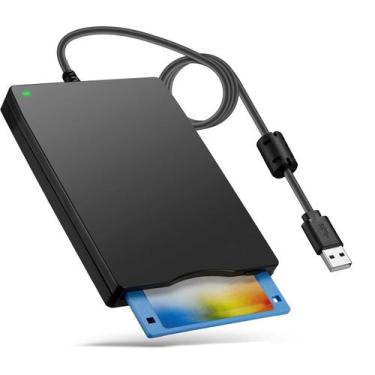 Imagem de Leitor De Disquete USB Portátil 1.44MB 3.5 Polegadas FDD Externo Para 
