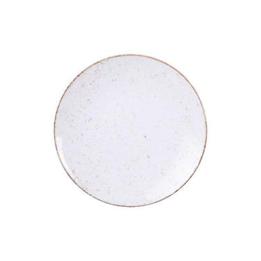 Imagem de Prato de Sobremesa em Porcelana 21cm Rustico Marrom Tramontina