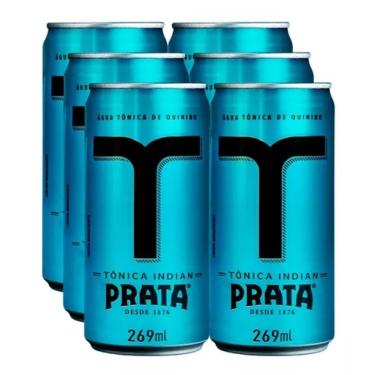 Imagem de ÁGUA TÔNICA DE QUININO INDIAN PRATA 269ML - PACK COM 6 UNID