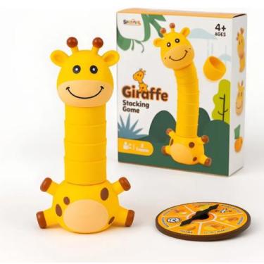 Imagem de Jogo Giraffa de Equilíbrio Multijogador  Brinquedo Criativo com Roleta