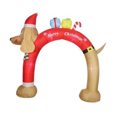 Imagem de oshhni Decoração de Natal Inflável para Jardim, 2,4 m, Enfeite Grande e Inusitado para Pátio e Jardim.