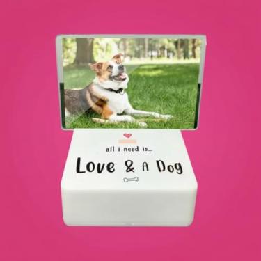 Imagem de Luminária Mini Box Decor Love Dog