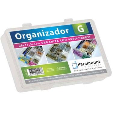 Imagem de Box Organizador G 28 x 17,5x 4 cm 147 Paramount