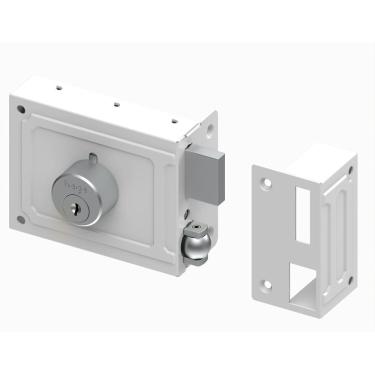 Imagem de Fech. Sobrepor - 370 Trinco Rolete p/ portão de Bater - 0347