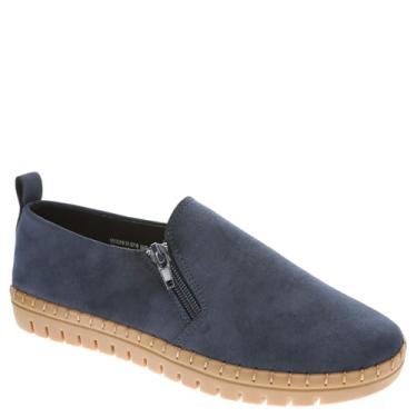 Imagem de Easy Street Mocassim feminino Astoria, Azul marino, 8 X-Wide