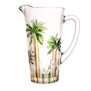 Imagem de WOLFF - Jarra Palm Tree Handpaint 1,5L Cristal Ecológico