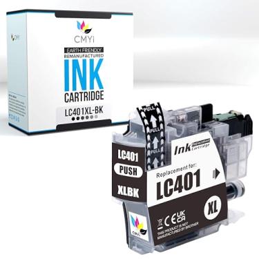 Imagem de CMYi LC401XL Cartucho de tinta de substituição preto para impressora Brother DCP-J1800DW, MFC-J1010DW, J1012DW, J1170DW, J1800DW