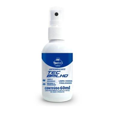 Imagem de Antiembaçante Spray Limpa Vidros de Carro e Desembaçador Tecbrilho