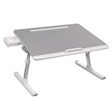 Imagem de BSNANCA Mesa de sobrecama, mesa móvel sobrecama, mesa de colo móvel, mesa para notebook, mesa de cama, mesa de jogos na cama, mesa com rodas sobre a cama