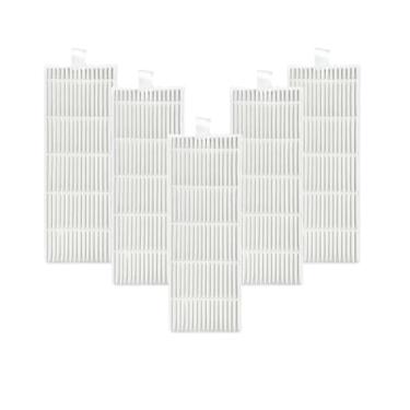 Imagem de Universal Side Brush Compatible With Cecotec Conga 1290 1390 1490 1590 Dust Hepa Filter Mop Pad Robot Vacuum Cleaner Replacement(5 pcs)