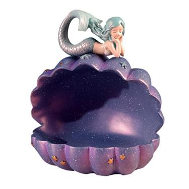 Imagem de Pet Summer Cooling Shell Bird House Hamster Hideaway Guinea Pig nest Nest Mermaid Clamshell Fish Tank Decoration