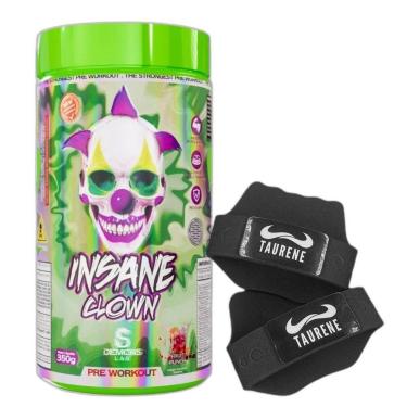 Imagem de Pre Treino Insane Clown Fruit Punch 350g + Luva - Demons Lab-Unissex