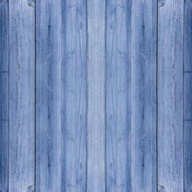 Imagem de Papel De Parede Madeira Azul