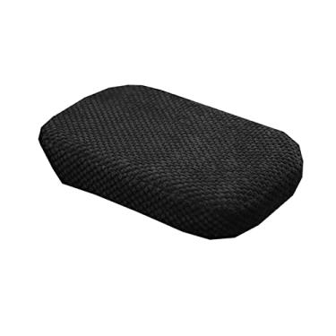 Imagem de HGTRH 29 x 19 x 5 cm, almofada de cobertura para console central de carro, espuma de memória, capa universal para caixa de apoio de braço, protetor de capa de apoio de braço automotivo, acessórios