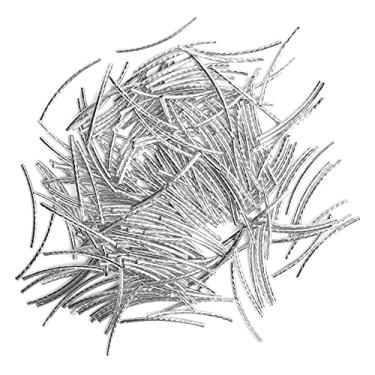 Imagem de Tubo de macarrão curvo espaçador contas longas torção elegante diy jóias fazendo acessórios material de bronze 200 peças para colares pulseiras kits de artesanato (Prata)