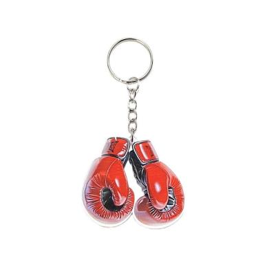 Imagem de Chaveiro, luvas de boxe para homens, acrílico vermelho