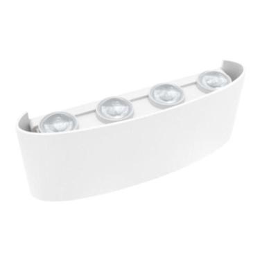 Imagem de Arandela Led Lentille Quatre Branca 8w Branco 6500k - LUMANTI