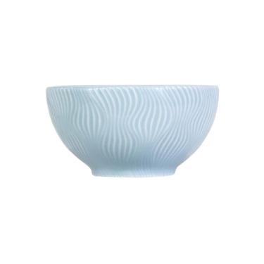 Imagem de Bowl Tigela Sobremesa Azul Vintage Sinuosa 360 ml Germer